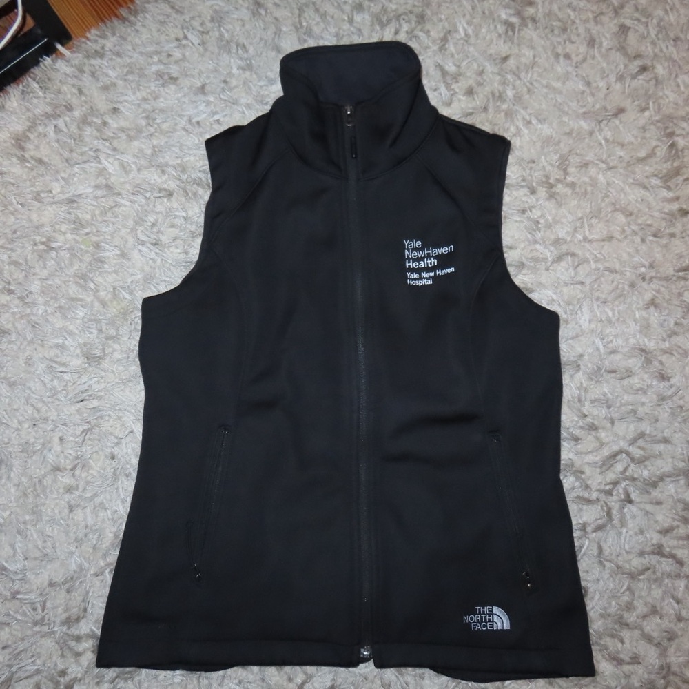 The North Face Black Softshell Vest